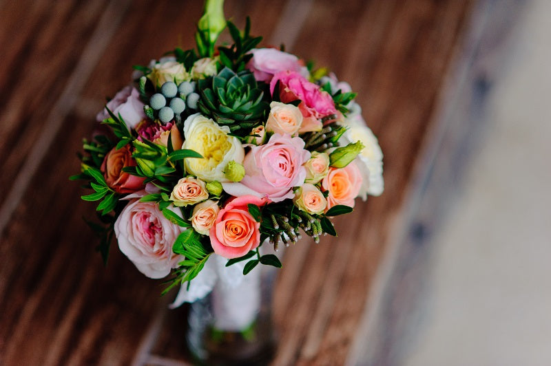 Bright Wedding Bouquet