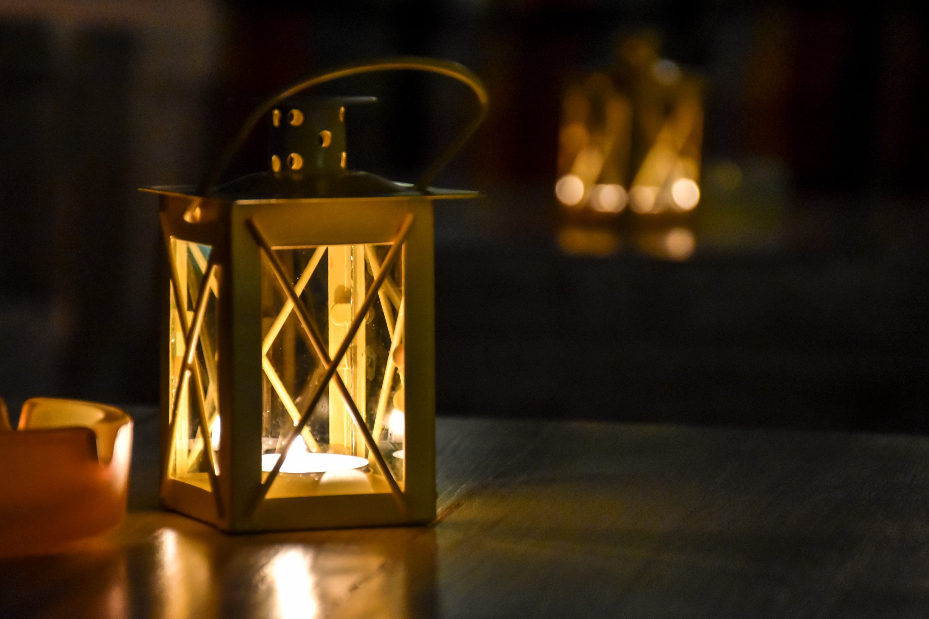 Restaurant Patio Hanging Lanterns