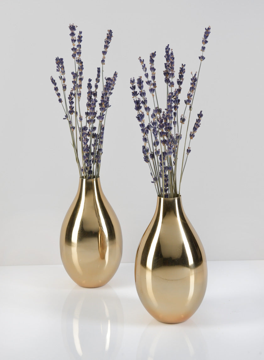 Metal Bud Vases