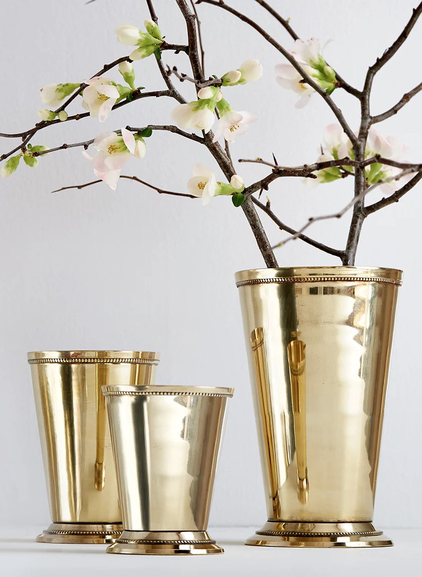 METAL VASES