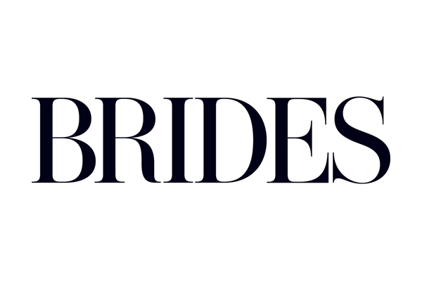 a logo for brides is shown on a white background