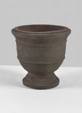 6in Petra Aged Brown Urn