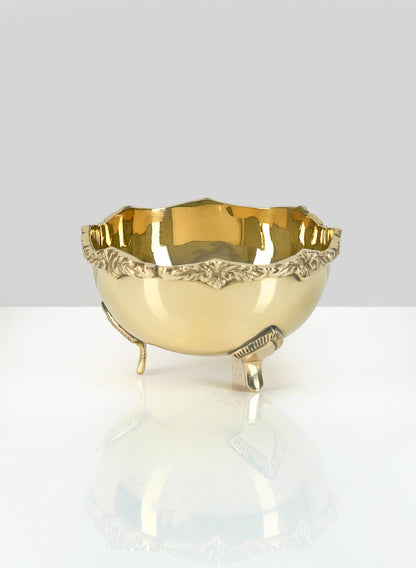 4in Brass Polished Bowl