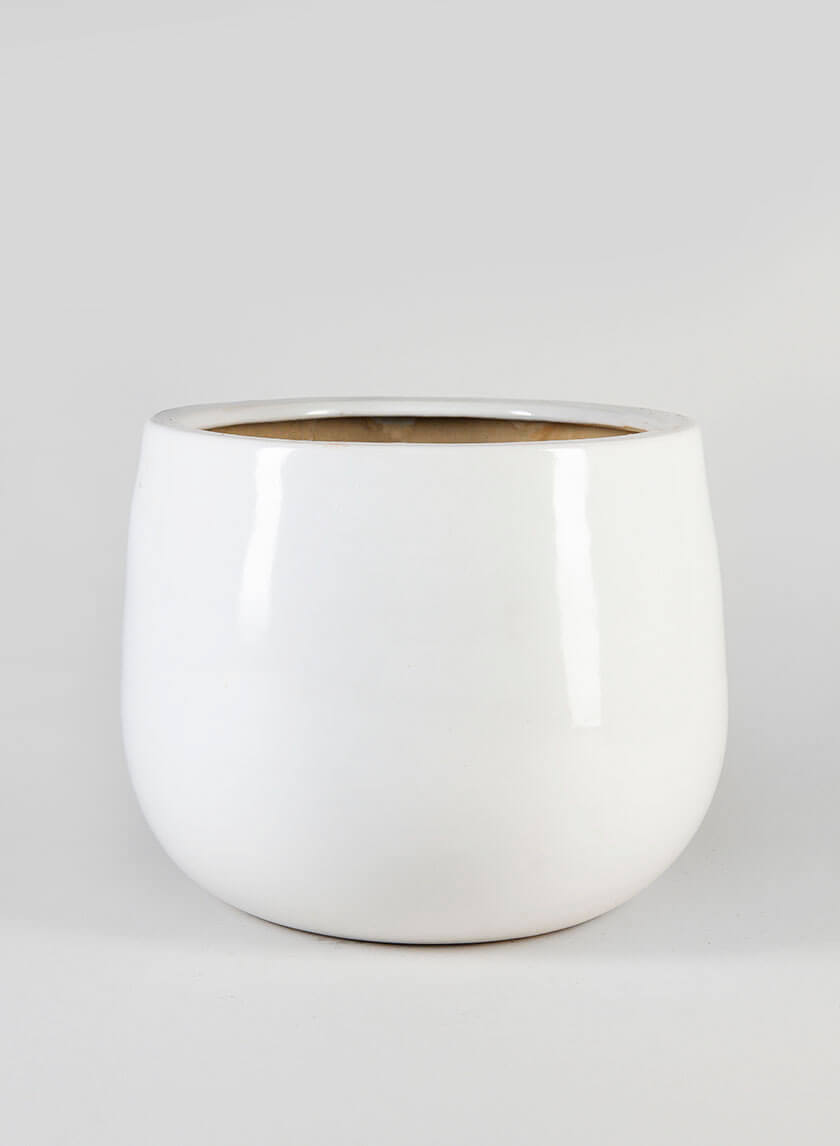 White Omega Pots