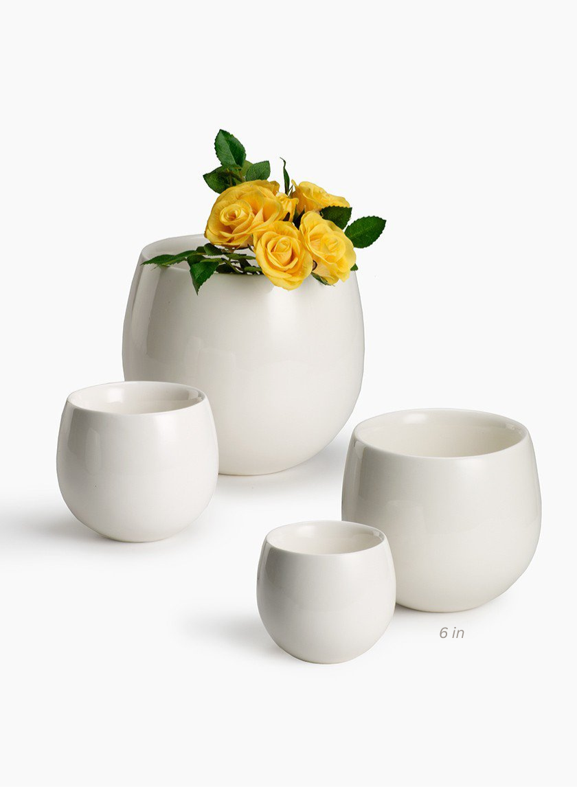 Ceramic Bowl Vases