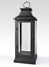 15in, 20in, & 25in Black Hampton Lanterns