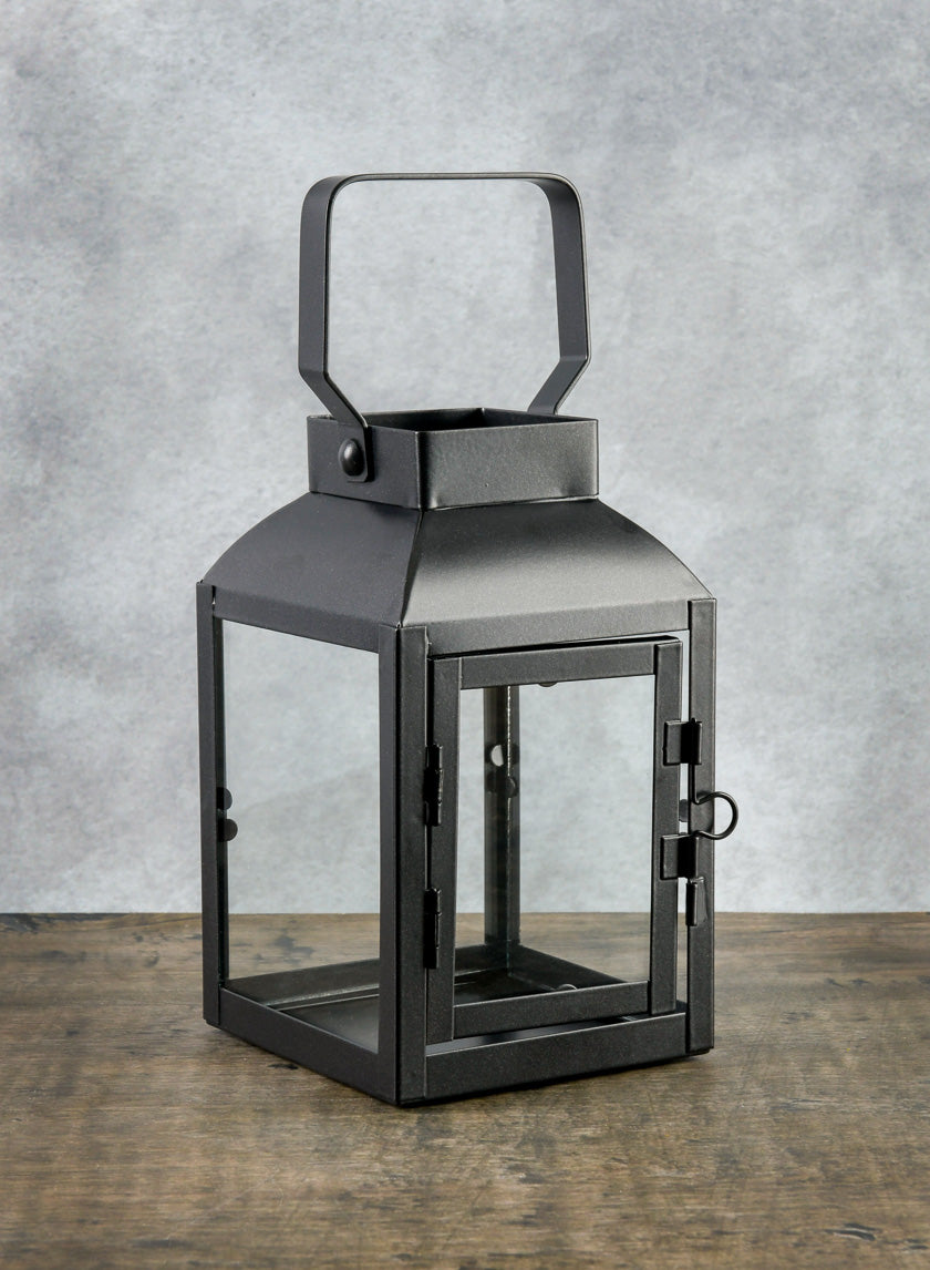 Barney Black Mini Lantern