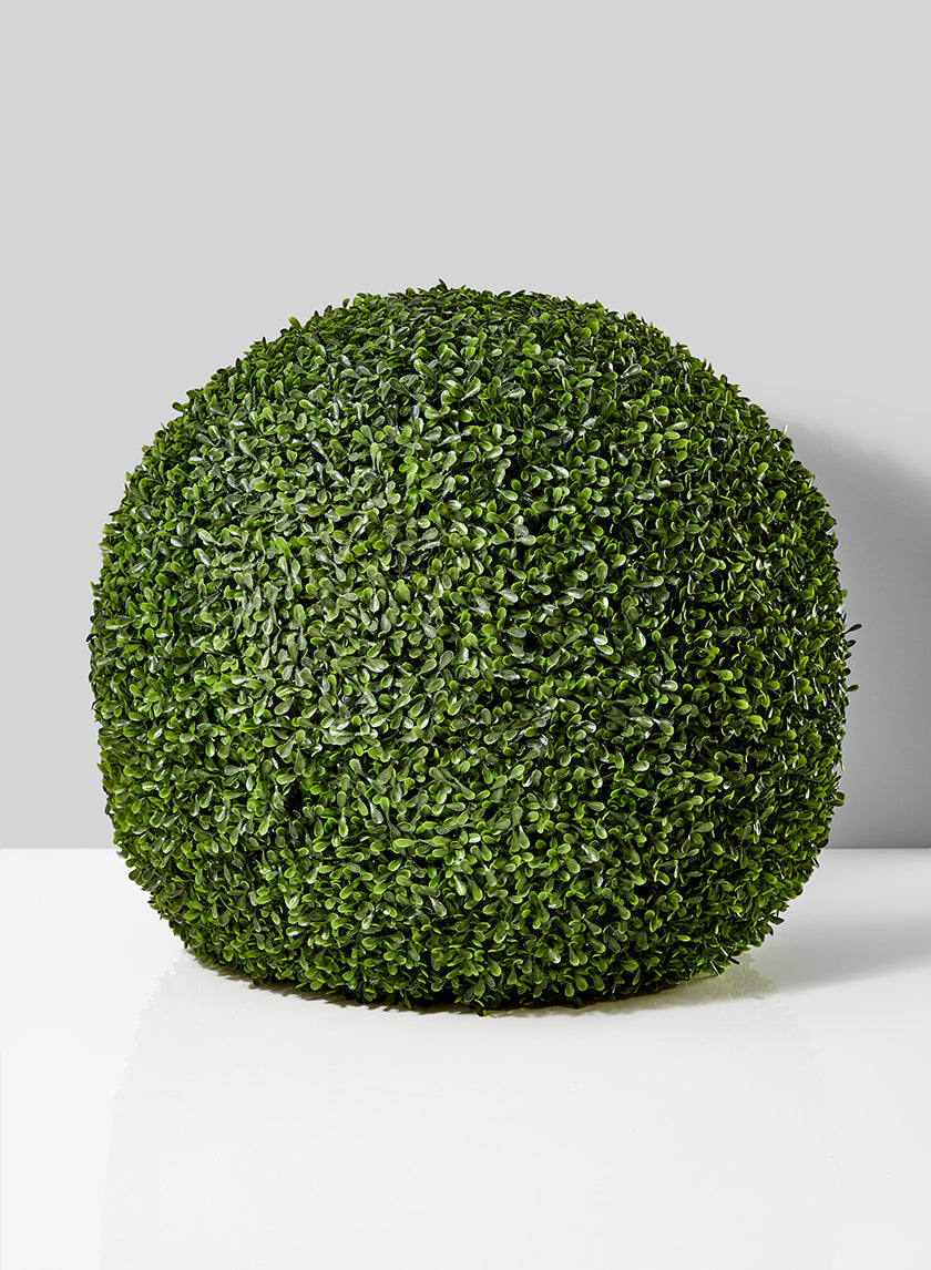 Large Faux Boxwood Balls