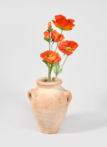 6  1/2in Crete Urn with Handles