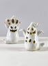 Spooky Porcelain Mini Ghost With LED Light