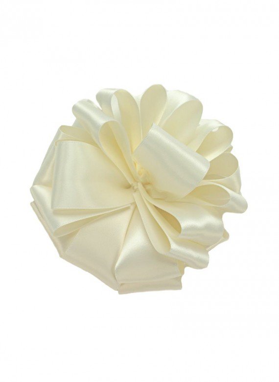 Anitque White Double Face Satin Ribbon