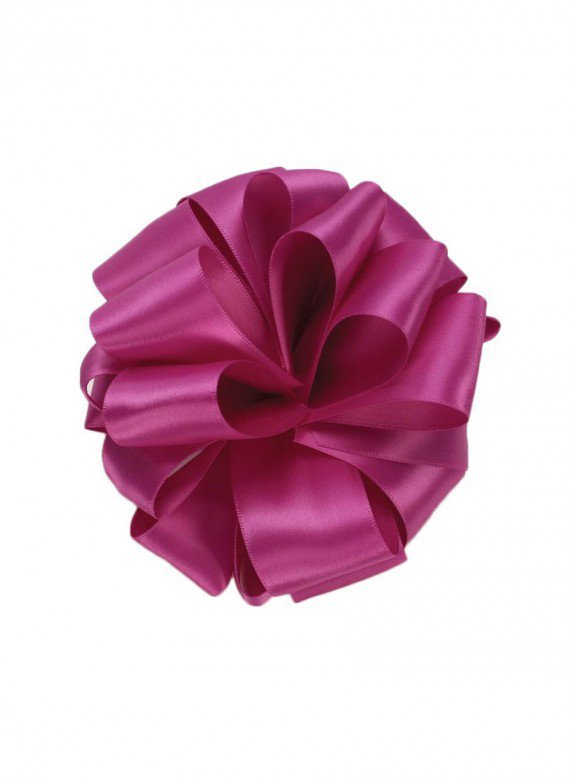 Wild Berry Double Face Satin Ribbon