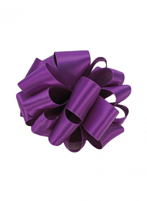 Purple Double Face Satin