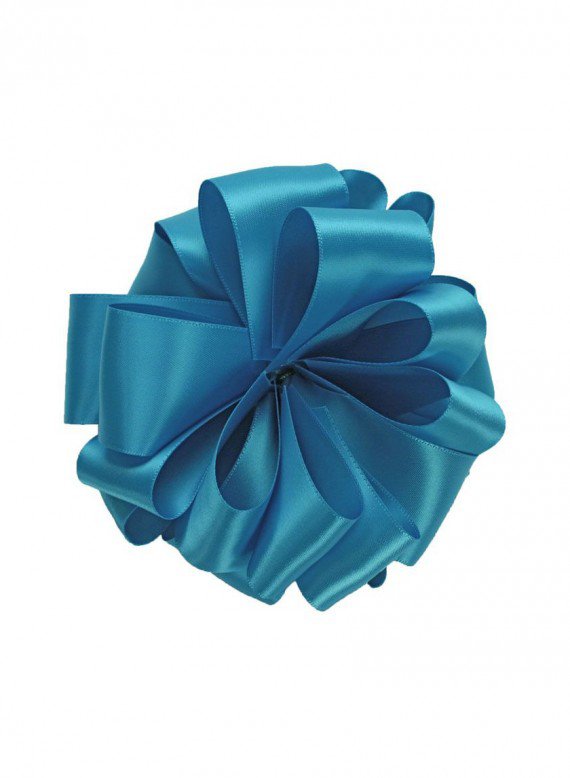 Turquoise Double Face Satin Ribbon