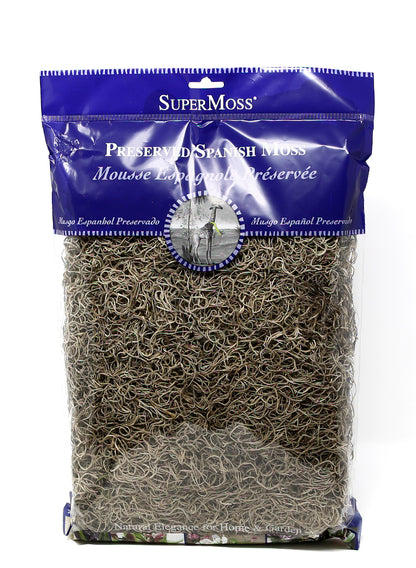 SuperMoss Preserved Natural Spanish Moss