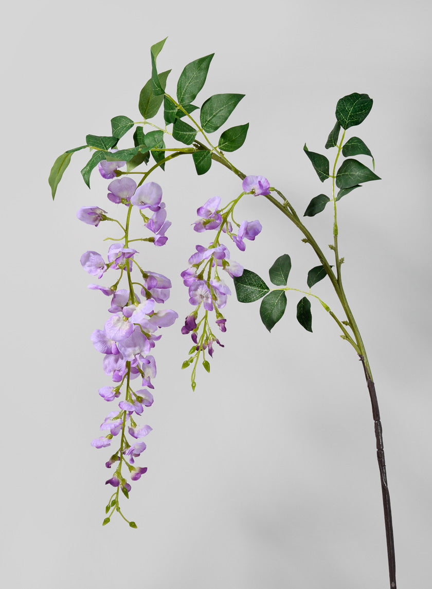 Medium Purple Wisteria Spray