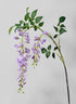 Medium Purple Wisteria Spray