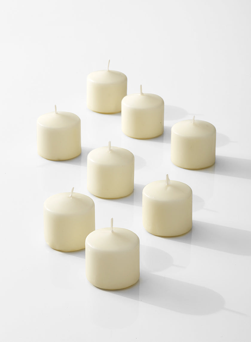 2 x 2in Ivory Pillar Candle