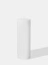 2 x 6in White Pillar Candle