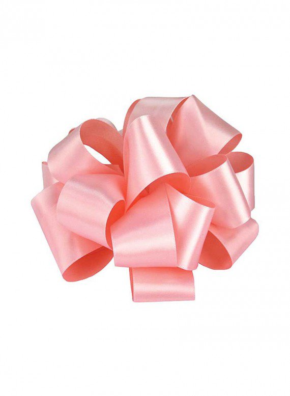 5/8in &amp; 1 1/2in Light Pink Double Face Satin Ribbon