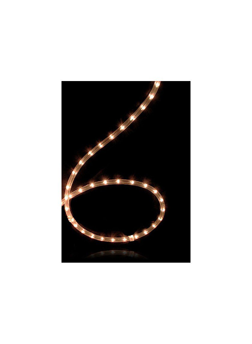 6ft, 12ft, 24ft, &amp; 48ft Clear Flexible Rope Light