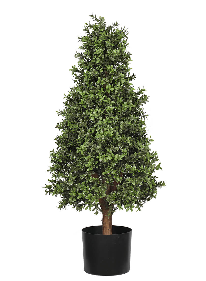 3ft Faux Boxwood Topiary Tree