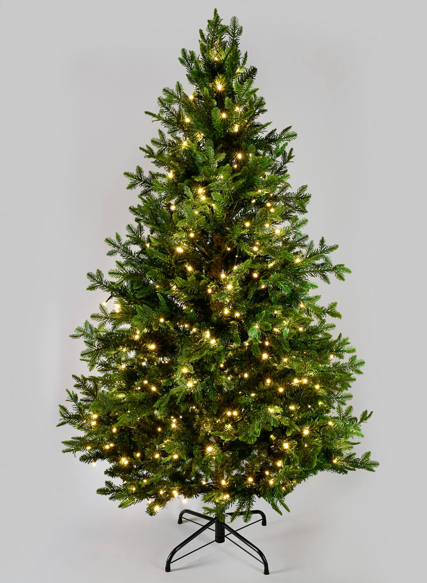 5ft Prelit PE Tree With 450 LED Lights