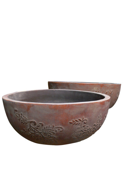 Rusty Terracotta Bowls