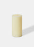 3 x 6in Ivory Pillar Candle