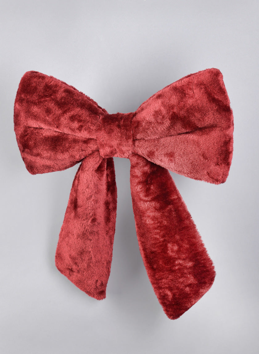 15in Thick Velvet Bow