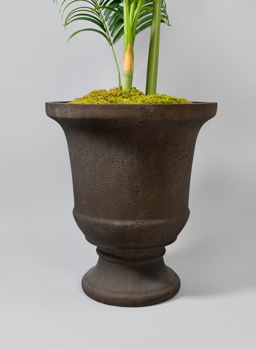 18in Hades Rustic Brown Urn