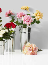 Zinc French Vases With Square Handles