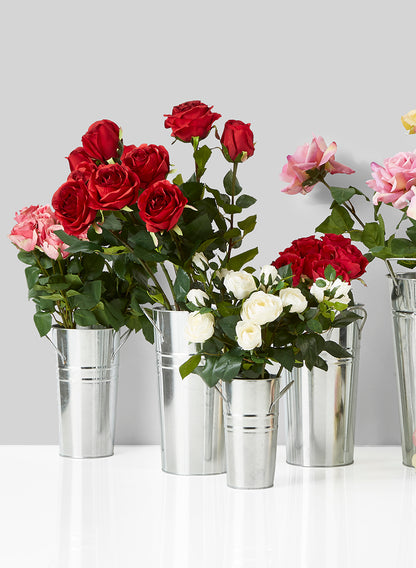 Zinc French Vases With Round Handles