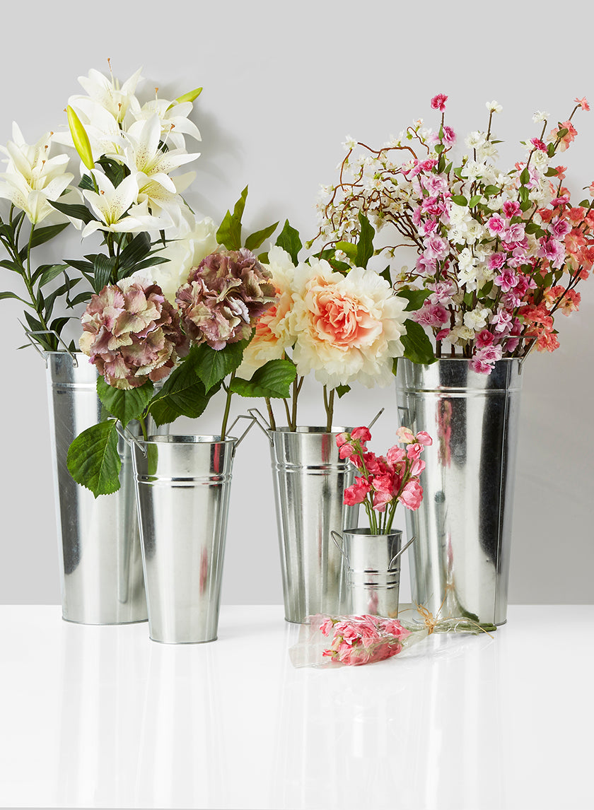 Zinc French Vases With Square Handles