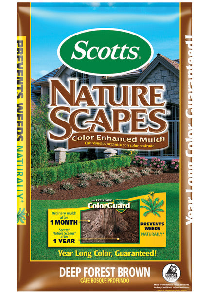 2 Cu. Ft. Deep Color Enhanced Forest Brown Mulch