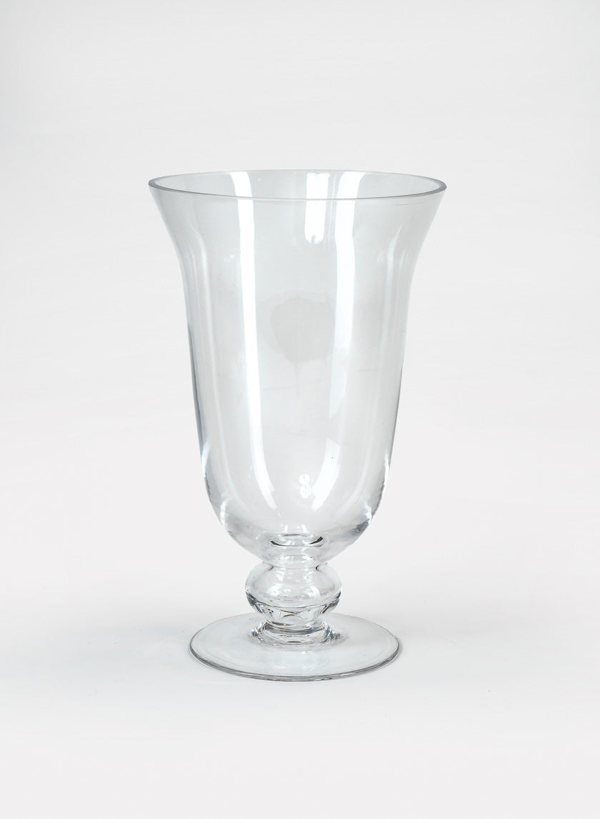 6in - 12in Vienna Clear Glass Urns