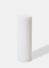 3 x 9in White Pillar Candle