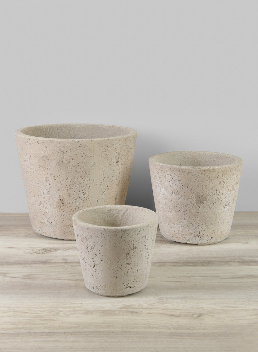 Yerevan Natural Cement Stone Pots