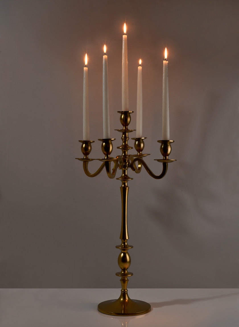 Gold Candelabra &amp; Candlesticks