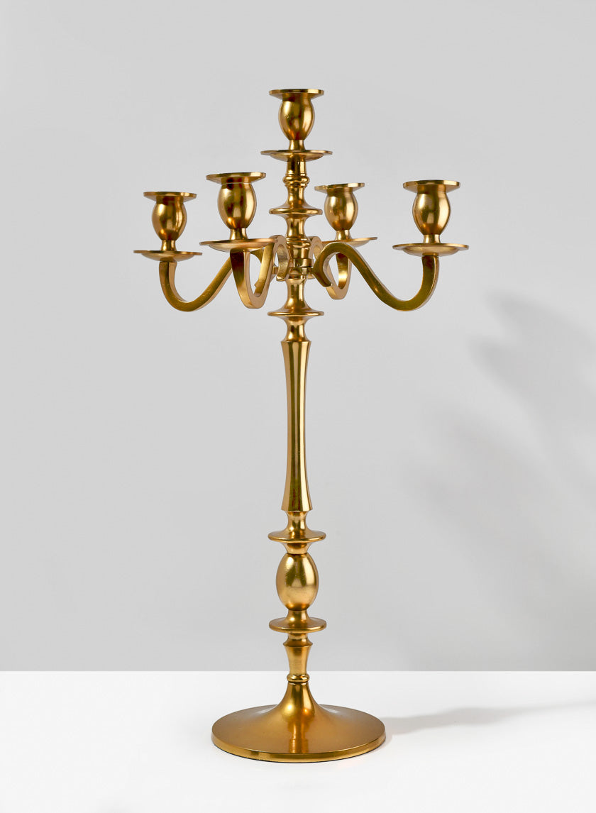 Gold Candelabra &amp; Candlesticks