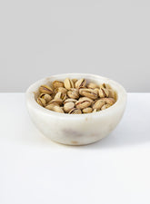 5in Agra White Marble Bowl