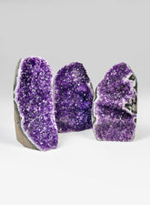 Small, Medium, Large Polished Amethyst Geode Stones