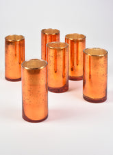 2x4 Antique Copper Cylinders