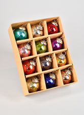 2in Multicolor Glass Ball Ornament