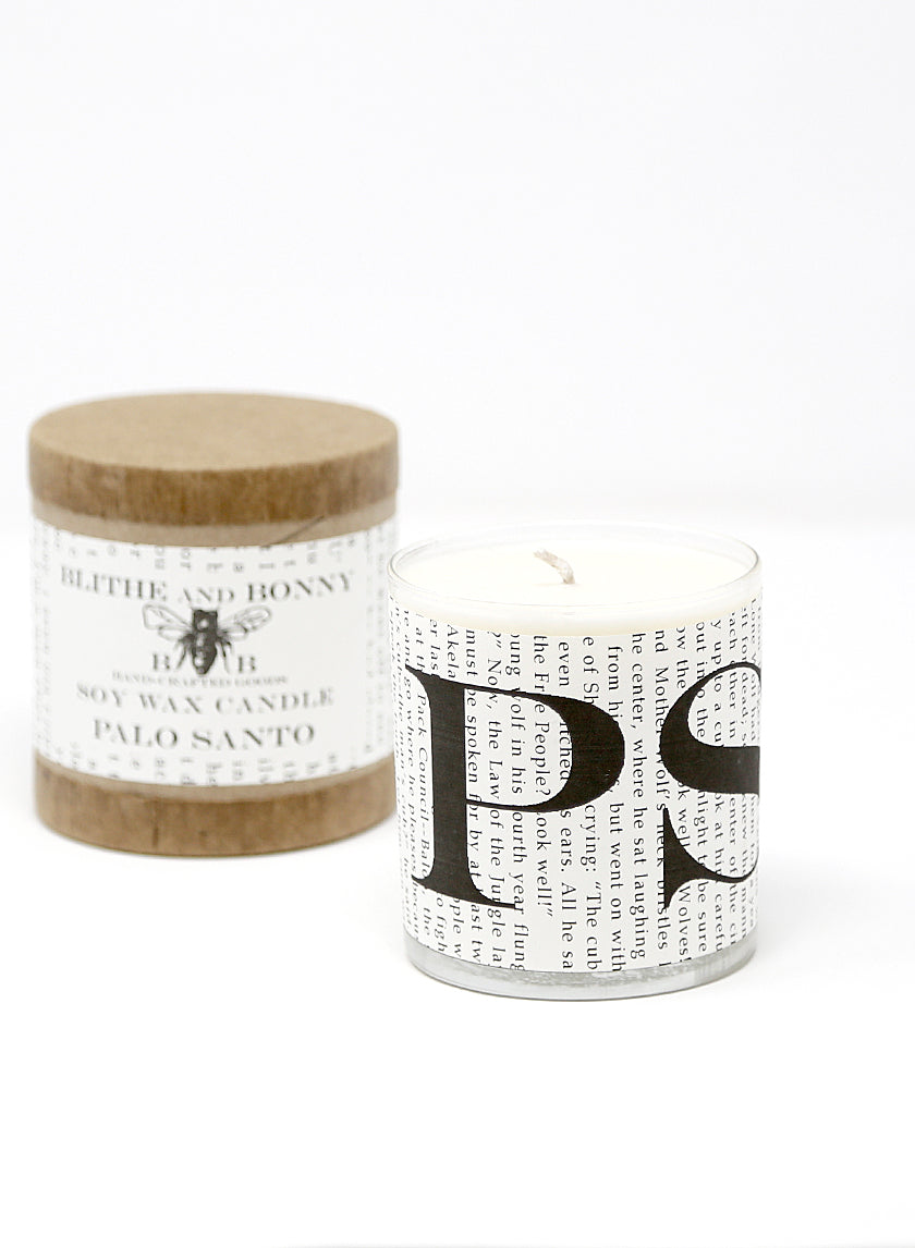 40 Hour Blithe &amp; Bonny Palo Santo Scented Candle