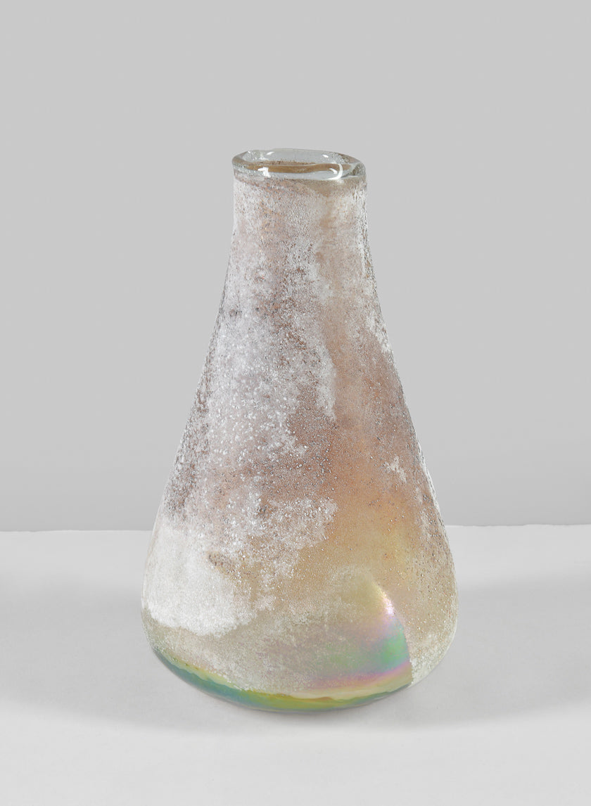 7.5in Noches Frost Washed Artisan Vase