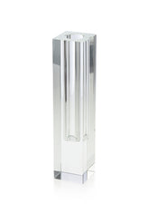 Square Glass Crystal Bud Vases