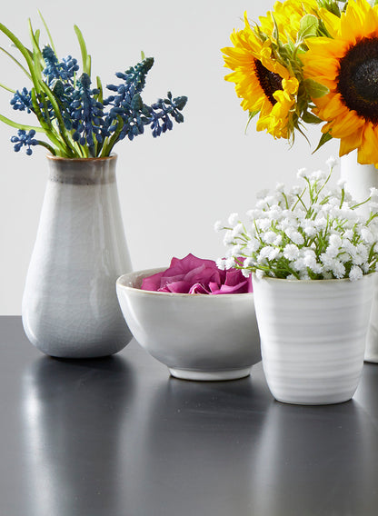 5in White Ceramic Bowl