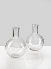 Clear Deco Glass Vase