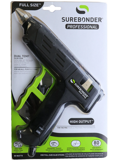 Surebonder Dual Temp Glue Gun 80 Watts